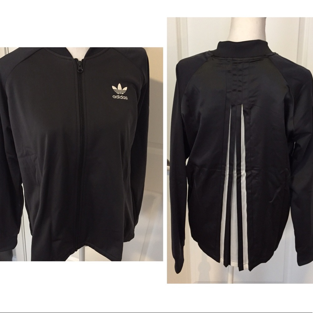 adidas originals women’s track jacket info poster